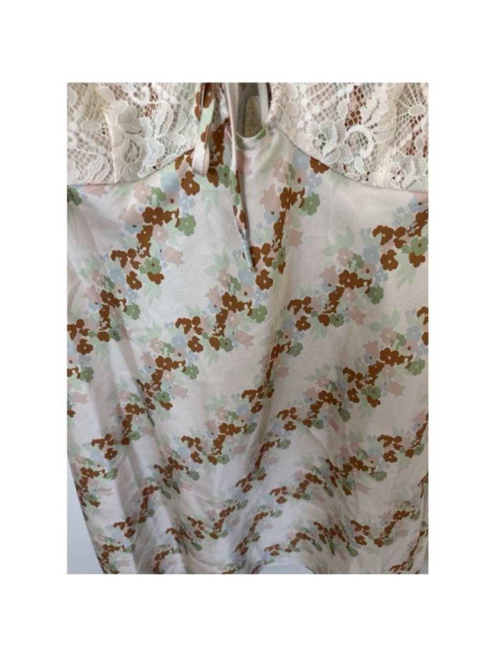 FREE PEOPLE Countryside Floral Lace Slip Dress - Picture 5 of 8